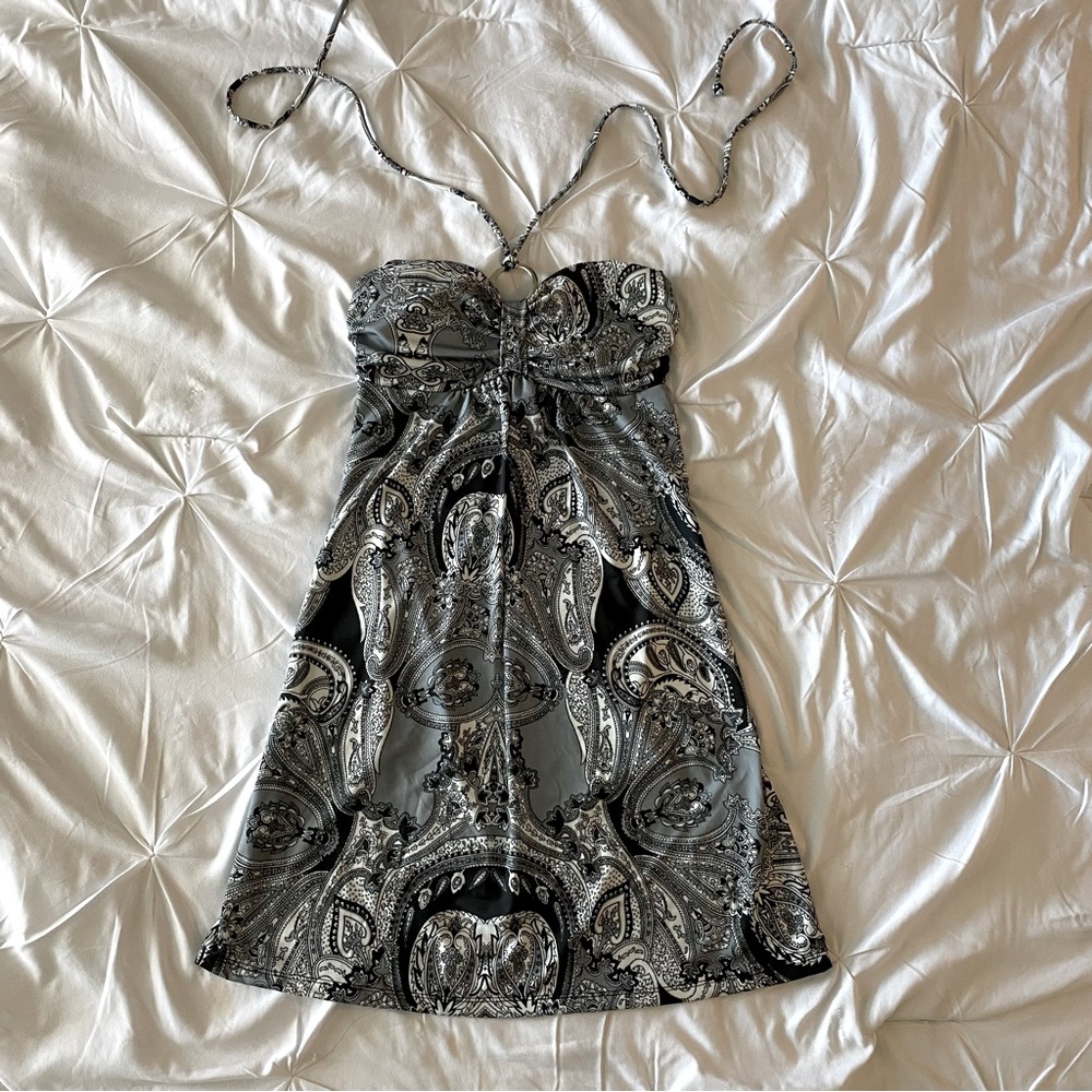 Silky summer dress
